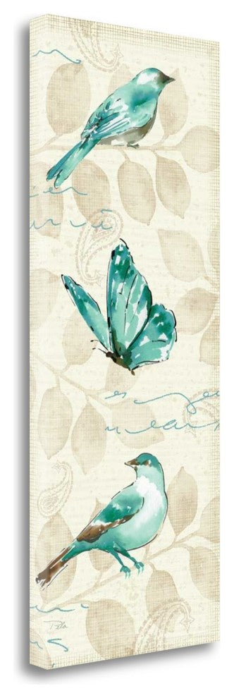 "Wing Prints I" By Pela, Giclee Print on Gallery Wrap Canvas, Ready to Hang