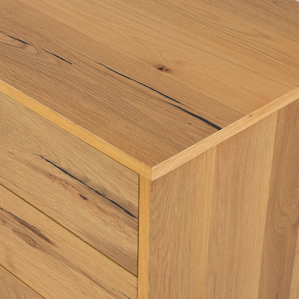 Eaton Large Nightstand-Light Oak Resin