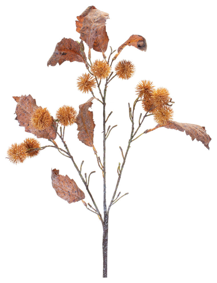 Fall Leaf and Thistle Spray, Set of 6