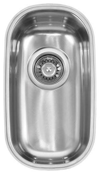 Italia Kitchen Series 8" Undermount Stainless Steel Bar Sink