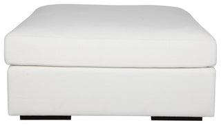 Uttermost Refuge Arctic White Sofa Ottoman