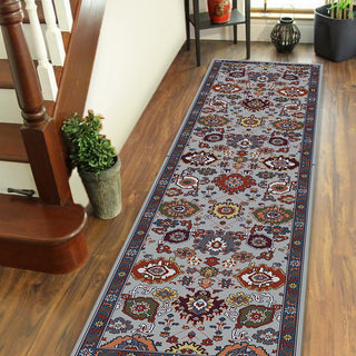 Antiquity Newent Runner, Navy, 2'6" x 10', Persian