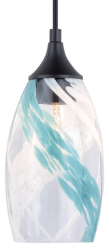 Vaxcel Lighting P0279 Milano 1 Light 5"W Pendant - Oil Rubbed Bronze