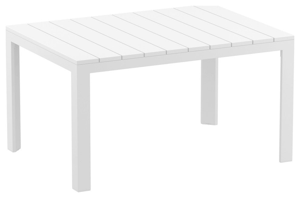 Atlantic Dining Table 55, 83" Extendable White