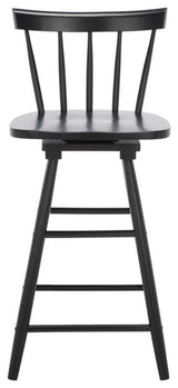 Safavieh Tage Swivel Counter Stool, Black