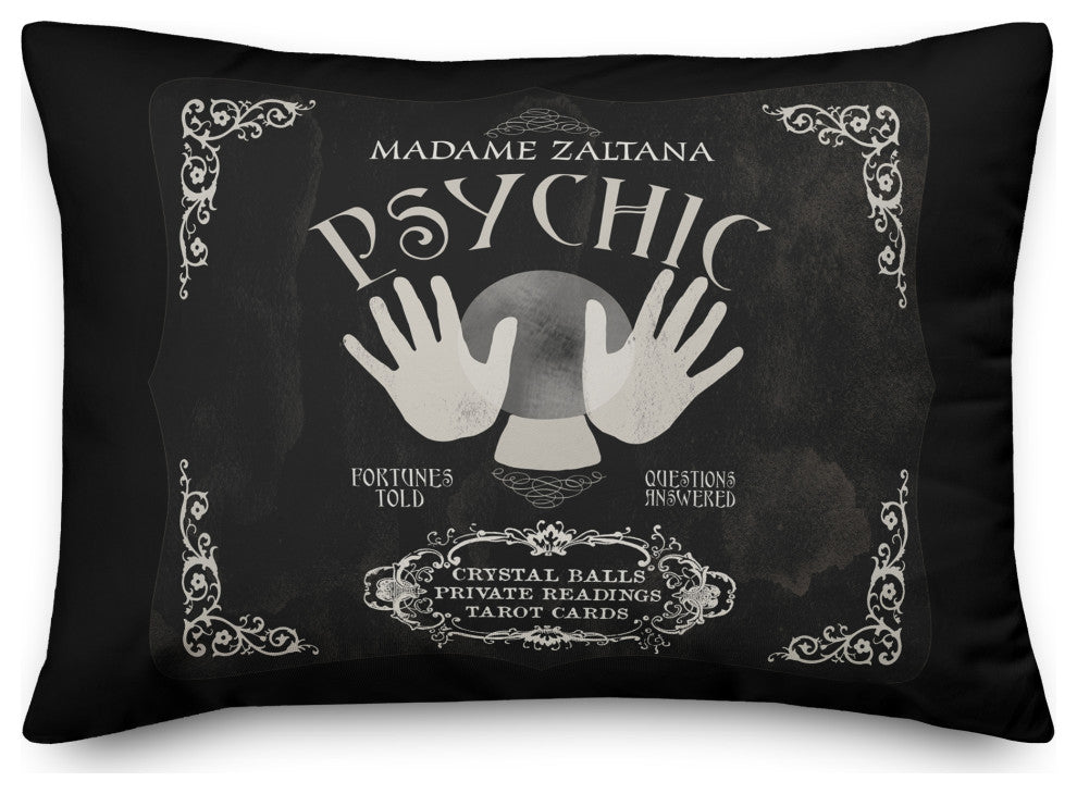 Psychic Readings 1 14"x20" Spun Poly Pillow