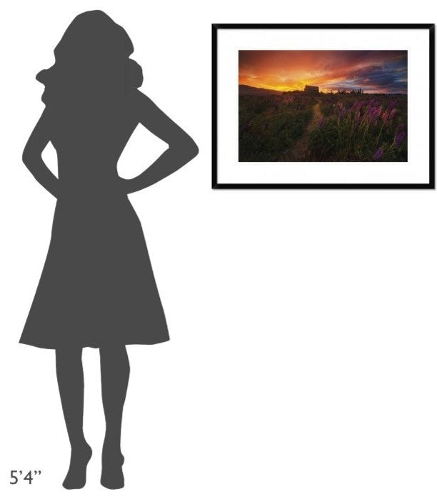 "In The Wind" Framed Digital Print by Yan Zhang, 32x24"