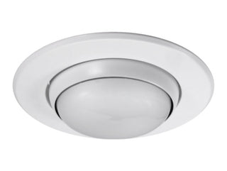 NICOR 5 inch Recessed Eyeball Trim in White