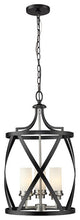 Zlite 481P14-MB-BN 3-Light Pendant, White