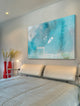 "Out on The Lake" Painting Print on Wrapped Canvas, 60"x40"