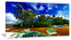 "Paradise Beach in Hawaii Island" Modern Seascape Canvas Artwork, 32"x16"