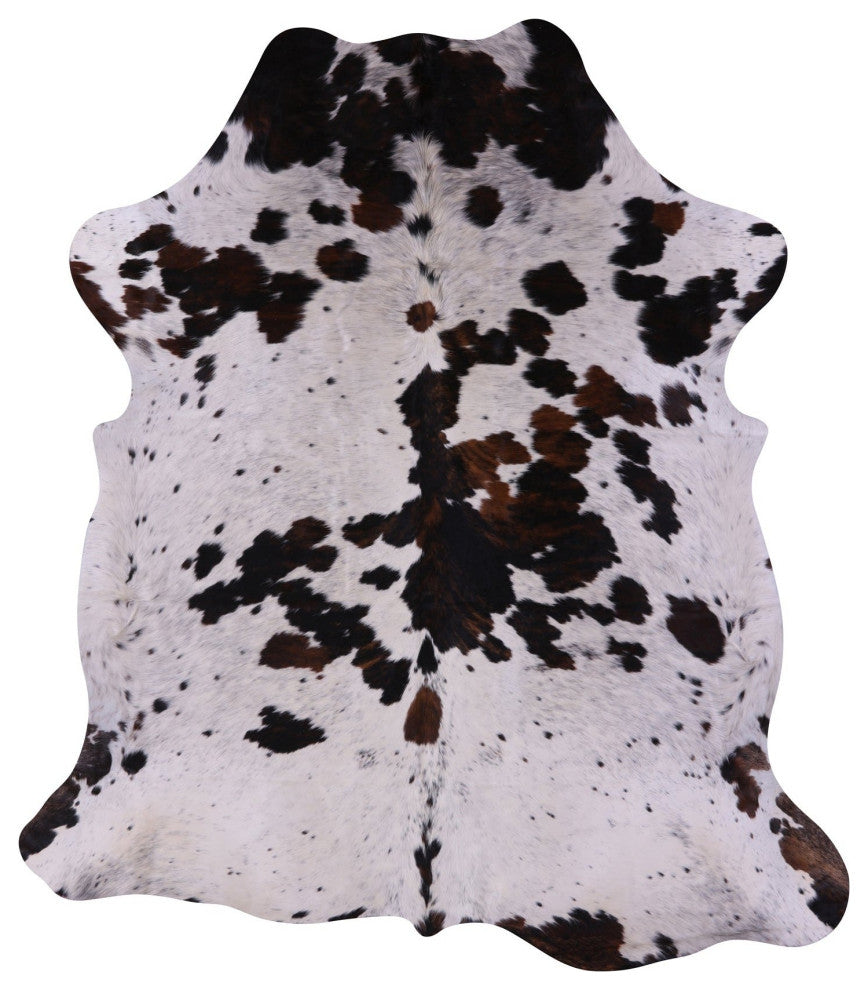 6' 9" X 6' 1" Natural Cowhide Rug C2405