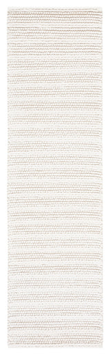 Safavieh Couture Natura Collection NAT280 Rug, Ivory, 2'3"x8'