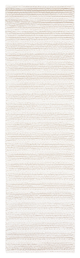 Safavieh Couture Natura Collection NAT280 Rug, Ivory, 2'3"x8'
