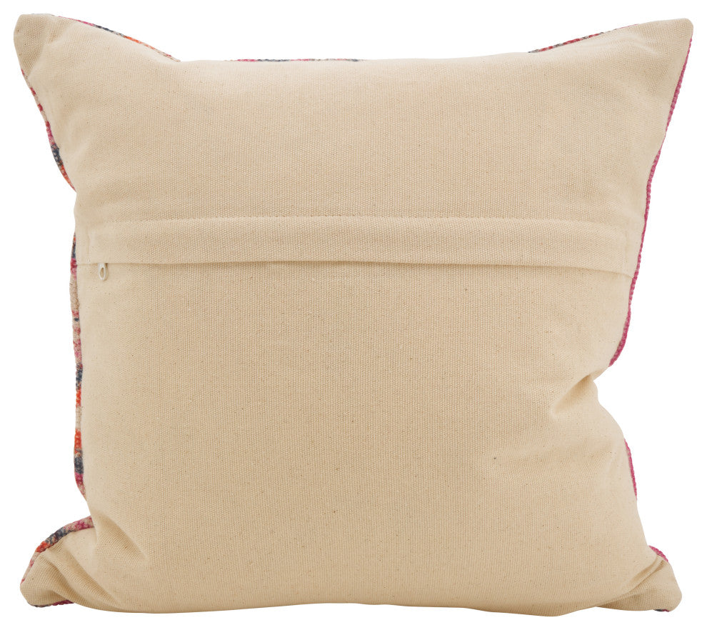Bohemian Mix Square Down Filled Throw Pillow