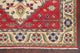 Oriental Kazak Traditional Handmade Pakistani Area Rug, Beige, 5'11"x4'1