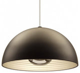 Medium Dome Pendant, Black