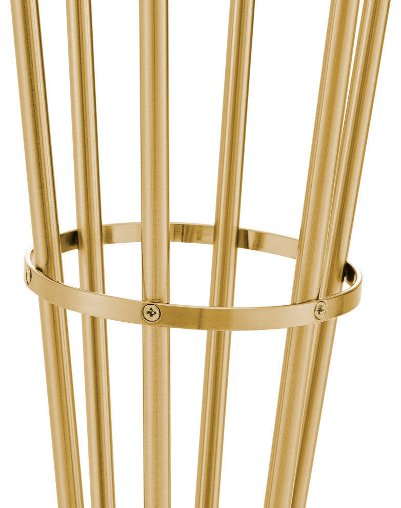 Anechdoche Gold LED Floor Lamp, 6 Lights