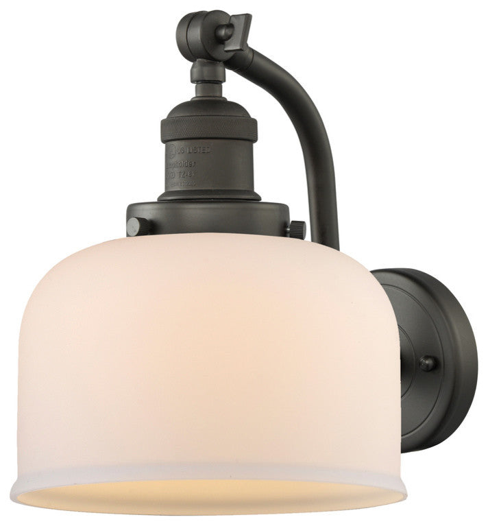 INNOVATIONS LIGHTING 515-1W-OB-G71-LED Large Bell 1 Light Sconce