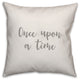 Once Upon A Time 16x16 Throw Pillow