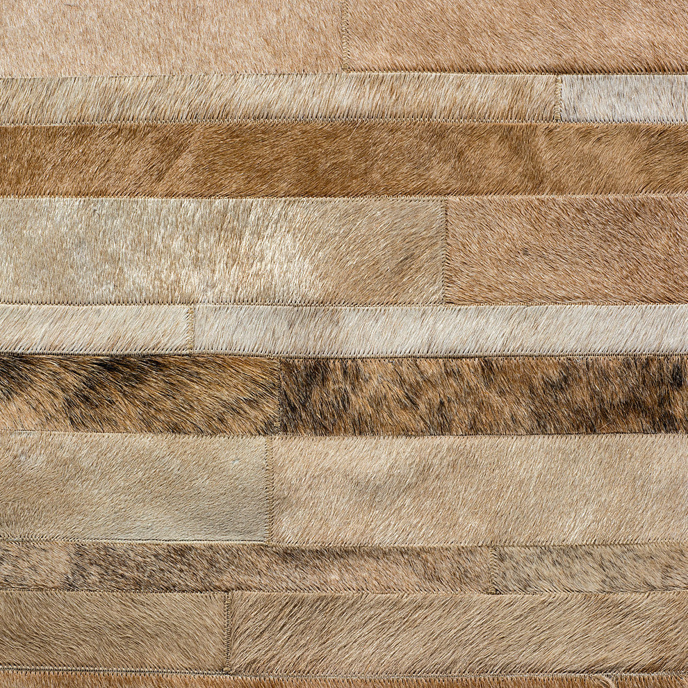 Cowhide Patchwork Rug, Kronos, Morph, 12'x15'