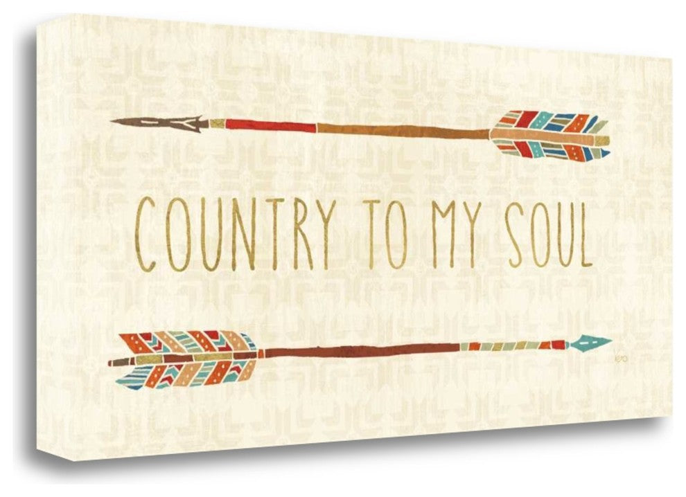 "Southwest At Heart X" By Veronique Charron, Giclee Print on Gallery Wrap Canvas