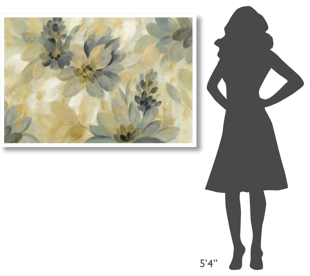 "Secret Garden" Digital Paper Print by Silvia Vassileva, 50"x34"