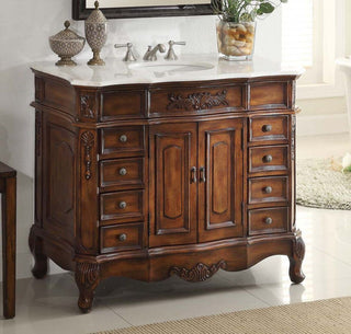 42" Old Fashioned Look Morton Bathroom Sink Vanity Model