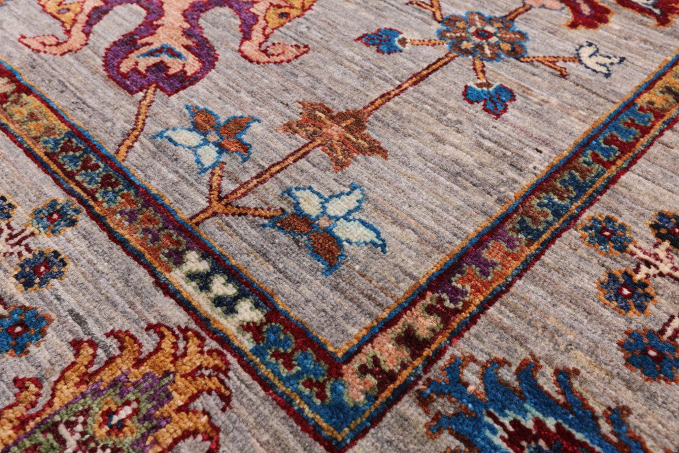 Persian Tabriz Handmade Wool Rug 5' 9" X 8' 1" Q10449