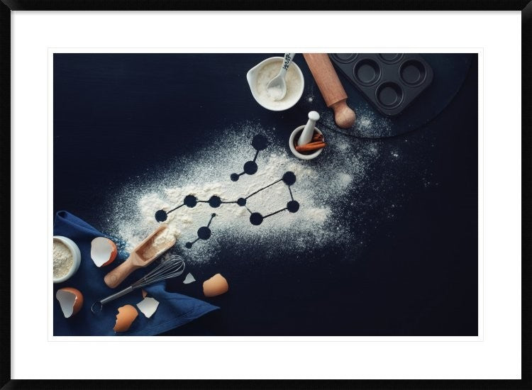"Baking For Stargazers (Big Dipper)" Framed Print by Dina Belenko, 38"x28"
