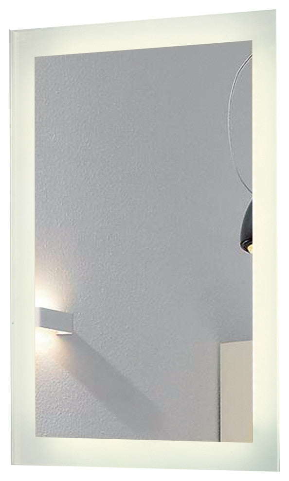 Luminous LED Mirror, 20"x30"x1.75"