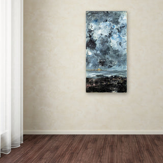 Strindberg 'The Town' Canvas Art, 47 x 24