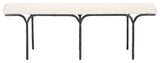 Safavieh Couture Marvin Boucle 48" Bench