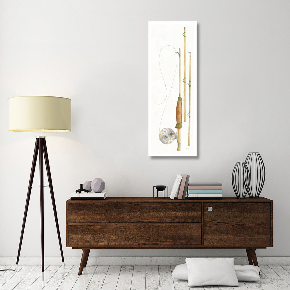 "Gone Fishin XI" Digital Paper Print by Elyse DeNeige, 20"x56"