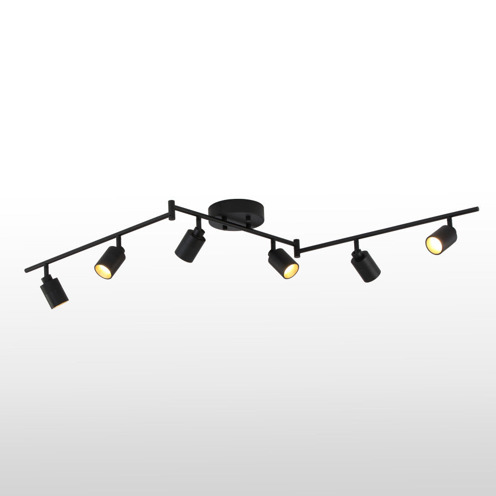VidaLite Shura, 6 Head Swivel, Black