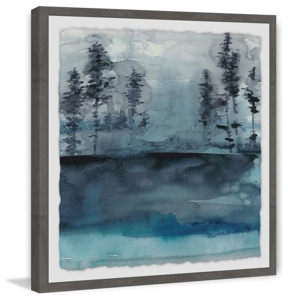 "Twilight Forest" Framed Painting Print, 12"x12"
