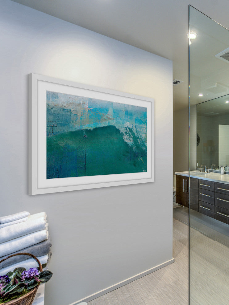 "See The Sea" Framed Painting Print, 36"x24"
