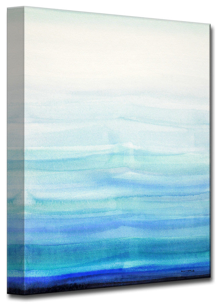 Ready2Hangart 'Soothing Calm' By Norman Wyatt, Jr Canvas Art, 16" Hx12"