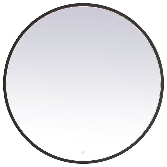Elegant MRE6036BK Pier 36" LED Mirror