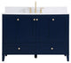 Elegant Decor Sommerville Bathroom Vanity Blue