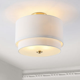 Safavieh Laconia Flush Mount Gold Base