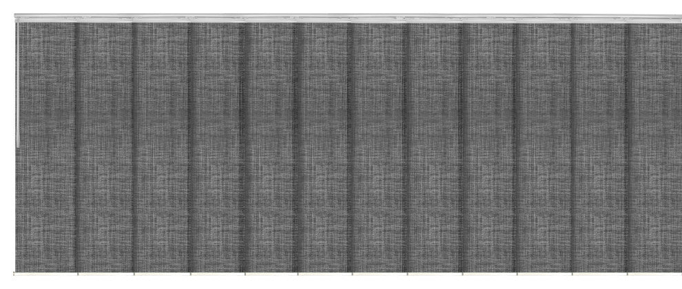 Lizbeth 12-Panel Track Extendable Vertical Blinds 140-260"W