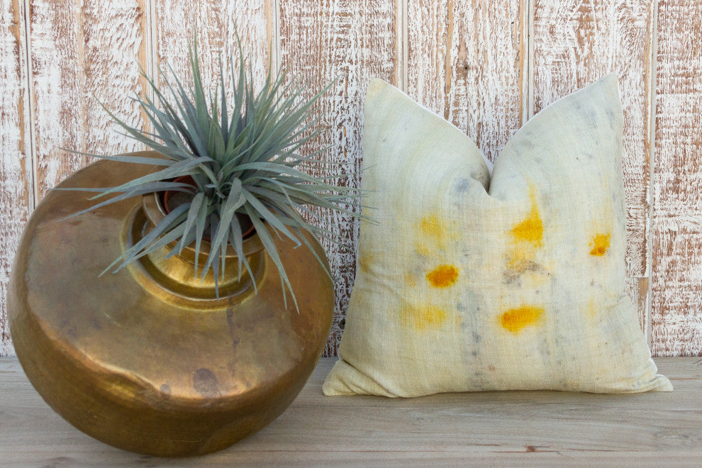 Lanu Tie Dyed Organic Silk Pillow
