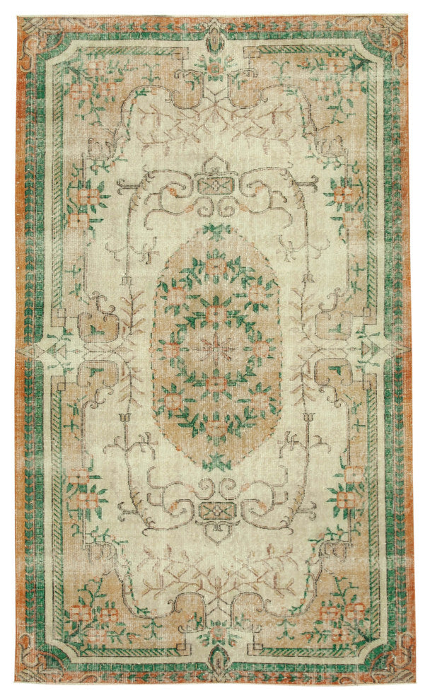 Rug N Carpet - Hand-knotted Turkish 5' 5'' x 9' 3'' Decorative Area Rug