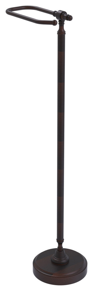 Retro Dot Free Standing Toilet Tissue Holder, Venetian Bronze