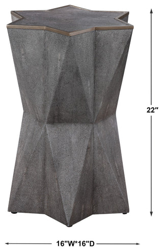 Uttermost Capella Gray Accent Table