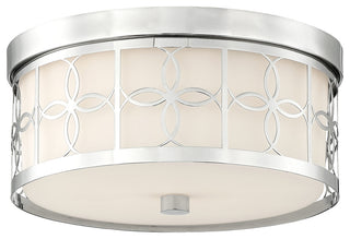 Anniversary 2-Light Ceiling Mount, Polished Nickel