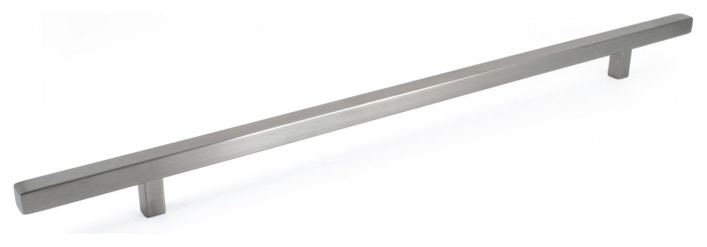 Celeste Pi Square Bar Pull Cabinet Handle Brushed Nickel Stainless, 13"x18"