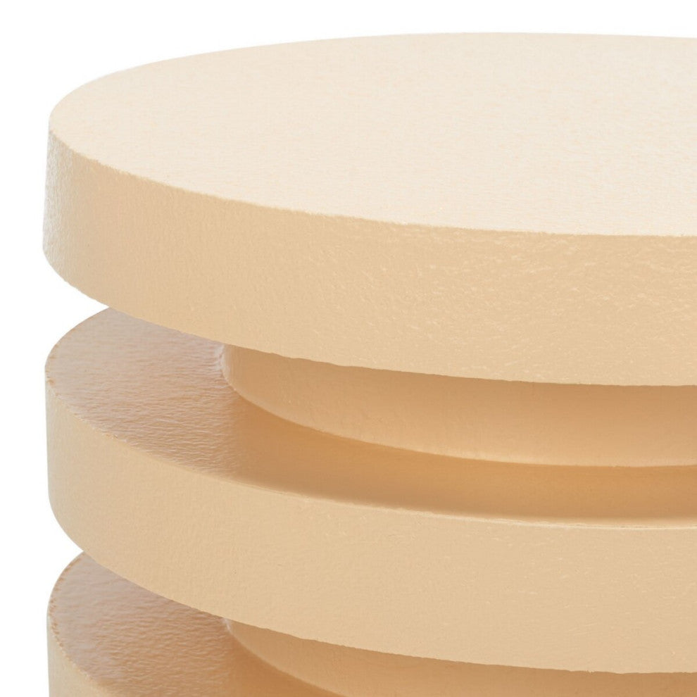 Safavieh Kaysar Accent Table, Creme