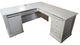 Eagle Furniture Coastal Computer L-Shape Desk, White